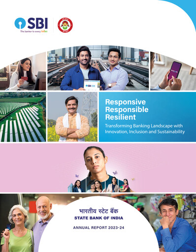 Vorschaubild State Bank of India
 Jahresbericht 2023-2024