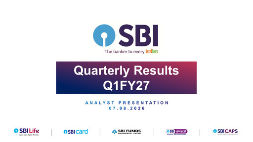Thumbnail State Bank of India
 Quarterly Report 2026-q1