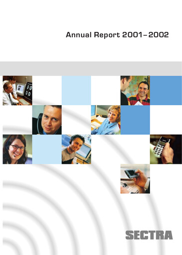 Thumbnail Sectra AB Annual Report 2001-2002