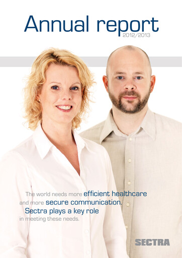 Thumbnail Sectra AB Annual Report 2012-2013