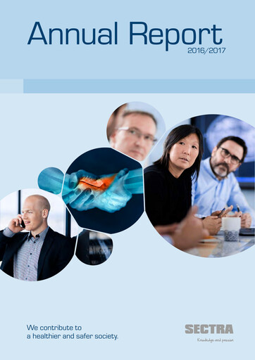 Thumbnail Sectra AB Annual Report 2016-2017