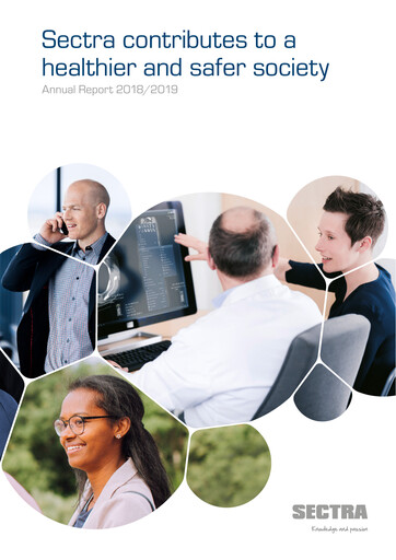 Thumbnail Sectra AB Annual Report 2018-2019