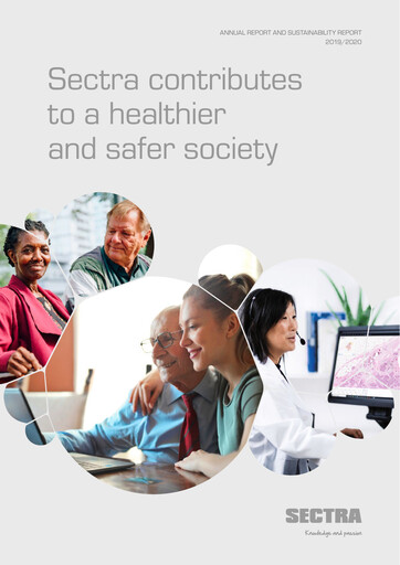 Thumbnail Sectra AB Annual Report 2019-2020
