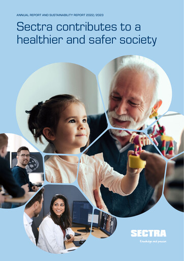 Thumbnail Sectra AB Annual Report 2022-2023