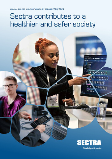 Thumbnail Sectra AB Annual Report 2023-2024