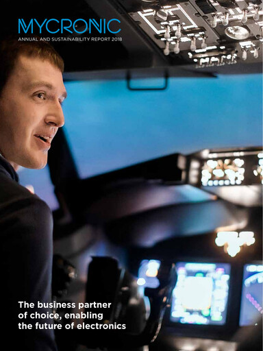 Miniature Mycronic Rapport annuel 2018