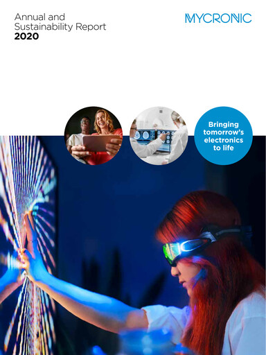 Miniature Mycronic Rapport annuel 2020