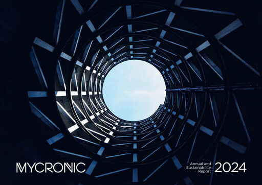Miniature Mycronic Rapport annuel 2024