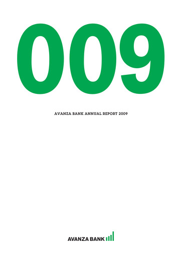 Thumbnail Avanza Bank Annual Report 2009
