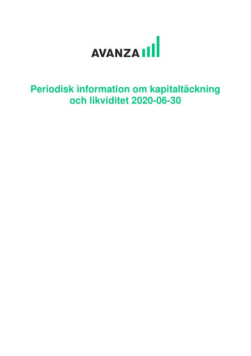 Thumbnail Avanza Bank Quarterly Report 2020-q2