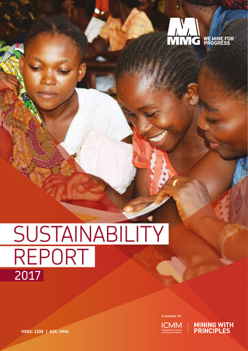 Thumbnail MMG Limited Sustainability Report 2017