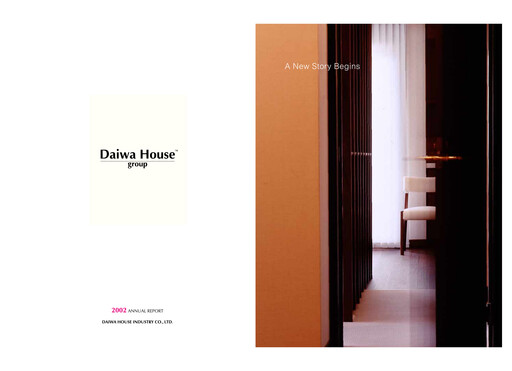 Thumbnail Daiwa House
 Annual Report 2002