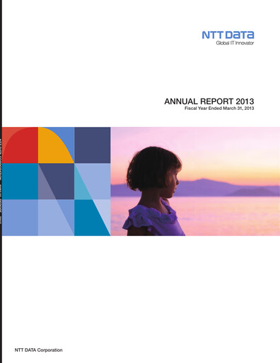 Thumbnail NTT Data
 Annual Report 2013
