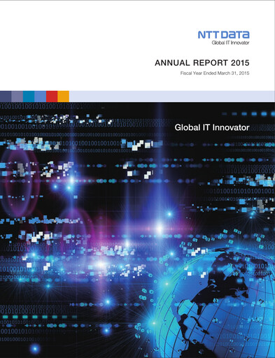 Thumbnail NTT Data
 Annual Report 2015