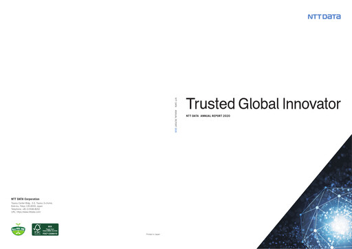 Thumbnail NTT Data
 Annual Report 2020