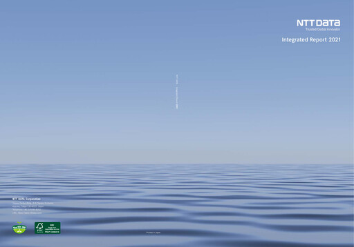 Thumbnail NTT Data
 Annual Report 2021