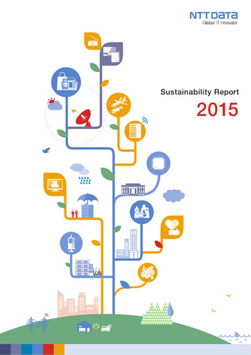 Thumbnail NTT Data
 Sustainability Report 2015