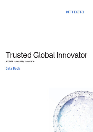 Thumbnail NTT Data
 Sustainability Report 2020