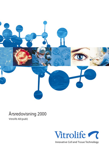 Thumbnail Vitrolife AB Annual Report 2000