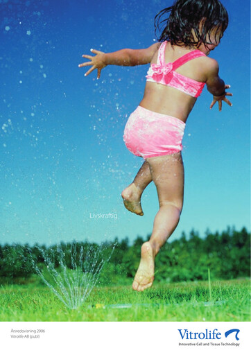 Thumbnail Vitrolife AB Annual Report 2006