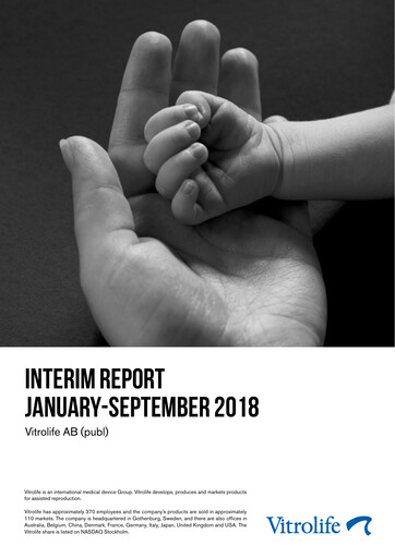 Thumbnail Vitrolife AB Quarterly Report 2018-q3