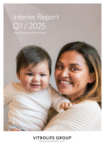 Thumbnail Vitrolife AB Quarterly Report 2025-q1