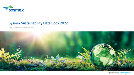 Thumbnail Sysmex Sustainability Report 2022