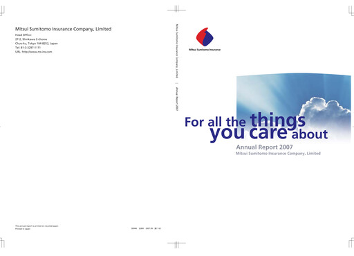 Thumbnail MS&AD Insurance Annual Report 2007