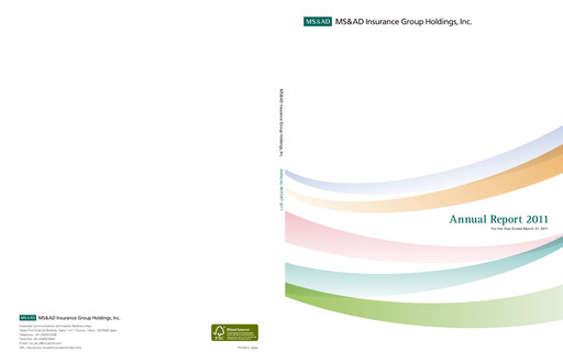 Thumbnail MS&AD Insurance Annual Report 2011
