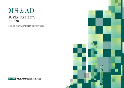 Thumbnail MS&AD Insurance Sustainability Report 2025