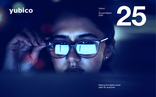 Thumbnail Yubico Annual Report 2025