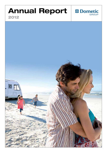 Vorschaubild Dometic Group Jahresbericht 2012