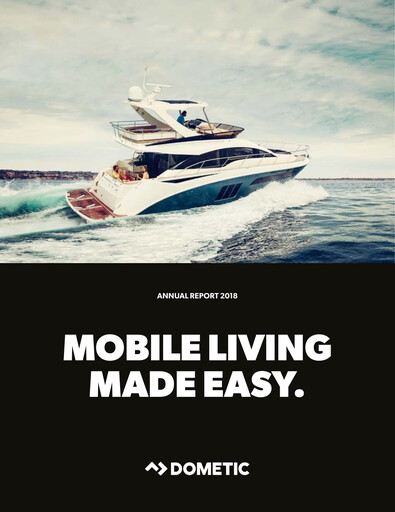 Vorschaubild Dometic Group Jahresbericht 2018