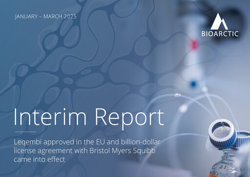 Miniature BioArctic AB Rapport trimestriel 2025-q1