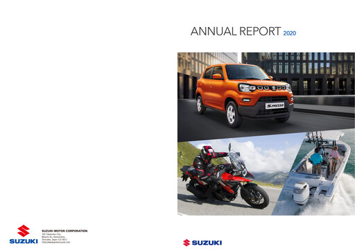 Thumbnail Suzuki Motor Annual Report 2020