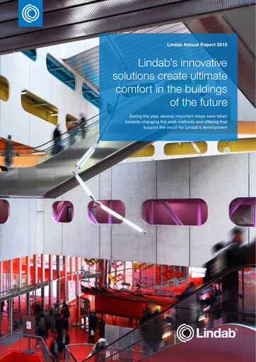 Vorschaubild Lindab International Jahresbericht 2015