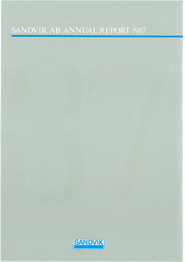 Thumbnail Alleima AB Annual Report 1987