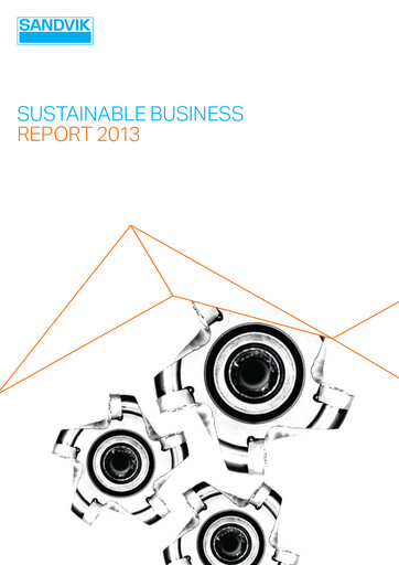 Thumbnail Alleima AB Sustainability Report 2013