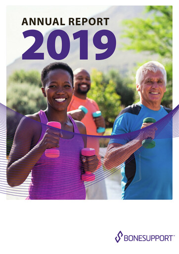 Miniature Bonesupport Holding AB Rapport annuel 2019