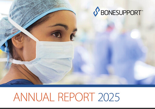 Thumbnail Bonesupport Holding AB Annual Report 2025