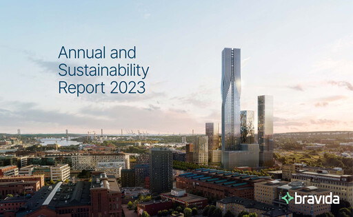 Thumbnail Bravida Holding Annual Report 2023