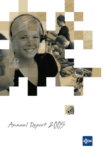Miniature OEM International Rapport annuel 2005