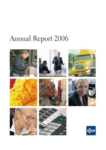 Miniature OEM International Rapport annuel 2006