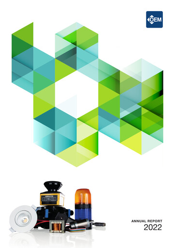 Miniature OEM International Rapport annuel 2022
