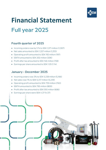 Thumbnail OEM International Financial Statement 2025