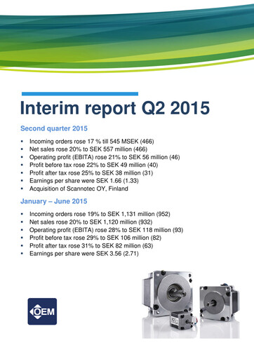 Thumbnail OEM International Quarterly Report 2015-q2