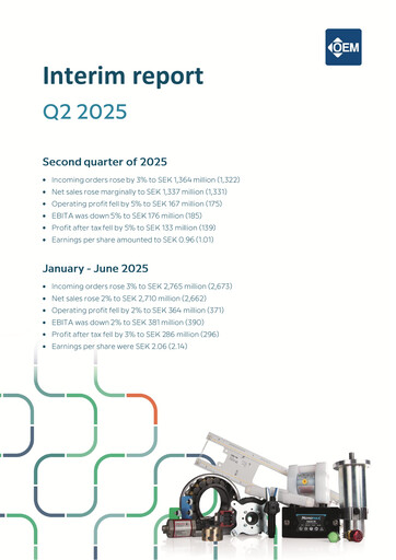 Thumbnail OEM International Quarterly Report 2025-q2