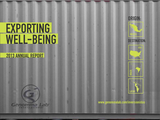 Thumbnail Genomma Lab Internacional Annual Report 2013