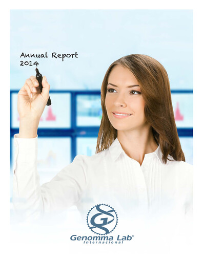 Thumbnail Genomma Lab Internacional Annual Report 2014