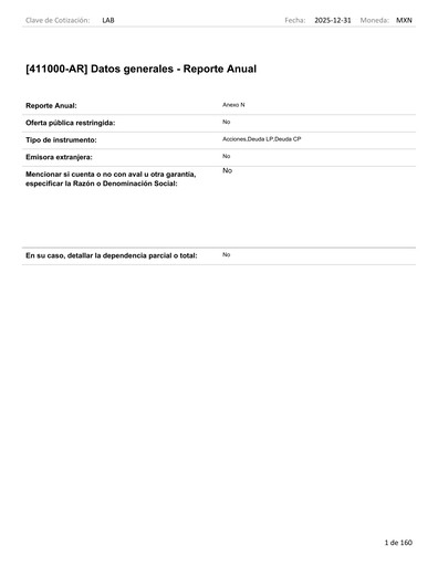 Thumbnail Genomma Lab Internacional Annual Report 2025